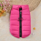 Winter Warm Dog Coat Jacket Small Dogs Windproof Padded Pet Clothes Vest