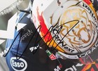 F1  Formula 1 Red Bull Max Verstappen Signed  Minihelmet Official Card 2022