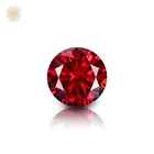 Red Natural D Color Vvs1 2ct Round Cut Lab-grown Diamond Certified Loose Gemston