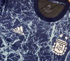 2019 Adidas Argentina Soccer Jersey Exclusive Blue White Medium
