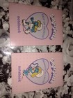 Set Of  2  Vintage Smurfette Paper Notebooks - New Unused