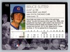  3965 Us Flag Maxi Card On Bruce Sutter Trading Card W hof Cancel 