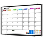Large Dry Erase Wall Calendar Whiteboard 36 x24  - Monthly Planner   Organizer
