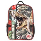 Jurassic World 17  Dinosaur Backpack   Lunch Box 4 Pc Set  Kids School