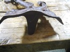 Cast Iron Nautical Anchor Doorstop Garden Statue Home Decor Book End 