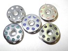 Vintage Lot Of 5 Original 221 Featherweight   301 Singer Sewing Machine Bobbins