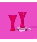 Dragon Glassware X Barbie Cocktail Glasses  barbie  Collection  Pink   Magenta