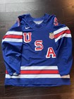 Usntdp Team Usa Game Worn Hockey Jersey  15 Carter Amico Philadelphia Flyers
