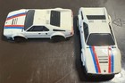 Vintage Afx Tomy Aurora Bmw M1 Slot Car Red White Blue W  Extra Body Untested