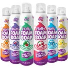 Fluffy Foam Soap Variety 6 Pack - Shape   Mold Bath Art For Kids   Gentle Cleans