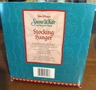 1999 Santas Best - Disney Snow White   The 7 Dwarfs Stocking Hanger New Nib Box