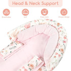 Baby Car Seat Head Support For Newborn  2 In 1 Infant Car Seat Head Body Support