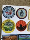 Vintage Lot Of  12  Souvenir Historic Travel Jacket Embroidered Emblem Patches