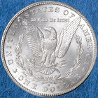 1880-s  1 Morgan Silver One Dollar-us Circulated Coin