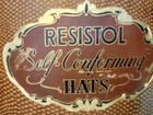 Antique Vtg Hat Original Box Resistol Self Conforming Hats Tom Mix Tex Gallant
