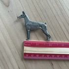 Doberman Pinscher Butterfly Pin Pewter Dog Jewelry By Cindy A  Conter
