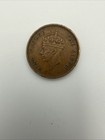 Hong Kong          Ten  10  Cents Coin 1948  king George Vi 