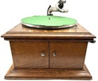 Antique Victor Vv-vi Tabletop Phonograph Nice  - Needs Some Work