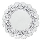 Hoffmaster 500236 8  Cambridge Lace Doilies - Wht  1000 carton  New