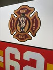 Fdny Rescue Me 62 Truck Vinyl Sign  Tommy Gavin  Denis Leary