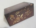 Vintage Wooden Box Old Crate Wood Case Asian Oriental Japanese Chinese 16 w