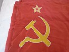 Lot Of Soviet Color Slides  Flag  2 Glass Medallions  Pins  Slide Viewer  Rare