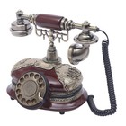 Retro Rotary Phone Telephone 1960s Old Fashioned Desk Dial Phone Landline Phone
