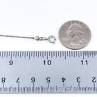 Vintage Usa Sterling Silver 925 Beaded Anklet With Hope Charm 10 25   