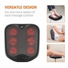 Snailax Shiatsu Foot   Back Massager  Feet Massager With Heat   Washable Cover