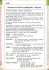 Vintage Simplicity Transfer Pattern For Embroidery Design   6198 Uncut One Size