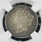 1899 Newfoundland 20 Cents Ngc Xf40 Lot g2305 Silver  Hooked  99 