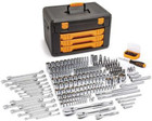 Gearwrench 80966 243 Pc  6 Pt  Mechanics Tool Set In 3 Drawer Storage Box   3 Dr