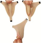 Transkin Silicone Fake Vagina Shorts Panty Hipshaping Pants For Crossdresser