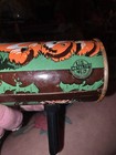 Vintage U s  Metal Toy Mfg  Co  Halloween Hand Held Noisemaker Toy Orange