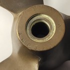 Antique Michigan Brass Boat Propeller Amc332 Salvage Three Blades 8 