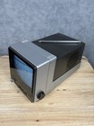 Vintage 1986 Panasonic Trh-513t Black And White Portable 5 Inch Tv Am fm Radio