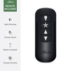 Hunter Fan 52 Inch Casual Matte Black Ceiling Fan With Led Light Kit And Remote