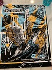 Interpol Original Concert Poster 2001 Shoreline Amphitheatre Signed Artist