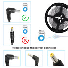 12v 5a 60w Power Supply Adapter Charger Ac To Dc For 5050 3528 5630 Led Strip