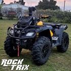 12  Rocktrix Rt104 Atv Utv Wheels Rims - 12x7  4x137  110mm Bore  5 2 Offset