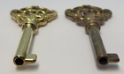 Ornate Cast Brass Key Polished Skeleton Antique Vintage Retro Old Fancy Decorate
