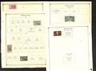 French India Stamp Collection On 25 Scott International Pages  1892-1954   bc 