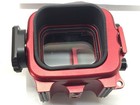 Isotta Gopro Hero5 Housing - Professional Red Aluminum Underwater Case - Italy