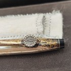 Cross Fountain Pen Pontiac Sterling Silver 14k 585 Yellow Gold With Box Rare