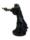 Gunslinger Reaper Statue     Hand-painted Grim Reaper Western Resin Figure