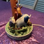 Kids Safari Animal Table Lamp W  Matching Shade  Corded Switch  Multicolor