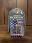 Stealth Strike Bullet Hunting Broadheads 100gr Stainless Steel 2 Blade Broad