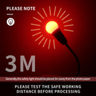 Darkroom Safelight Bulb Lamp Led E27 Us Power Plug Medical Film Photo Developing