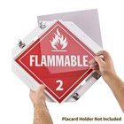6 Pack Shield For Hazmat Placard Holder  10 75    X Clear Transparent