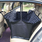 Footprint Dog Transporters Waterproof Back Back Pet Dog Seat Car Mat Cover Hammo